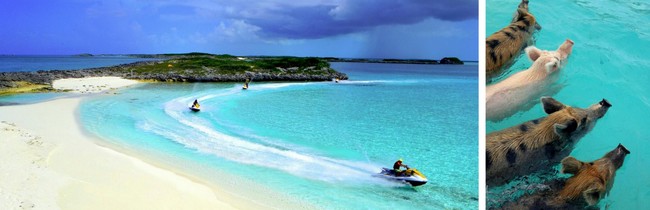 Waverunner Tour Exumas Bahamas