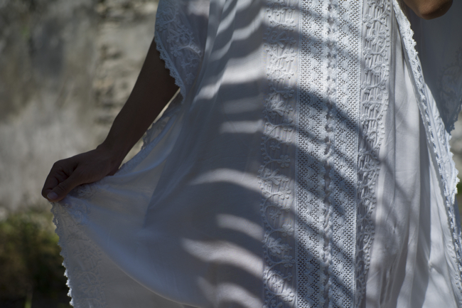 White Caftan Dress